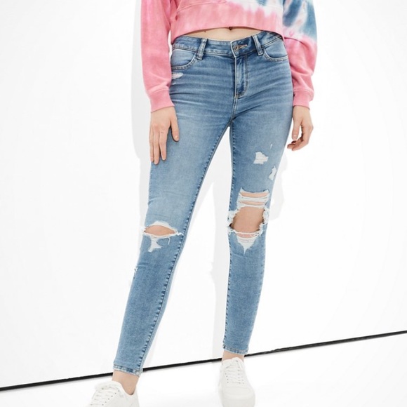NWT AMERICAN EAGLE High Rise Jegging !! - Picture 1 of 5